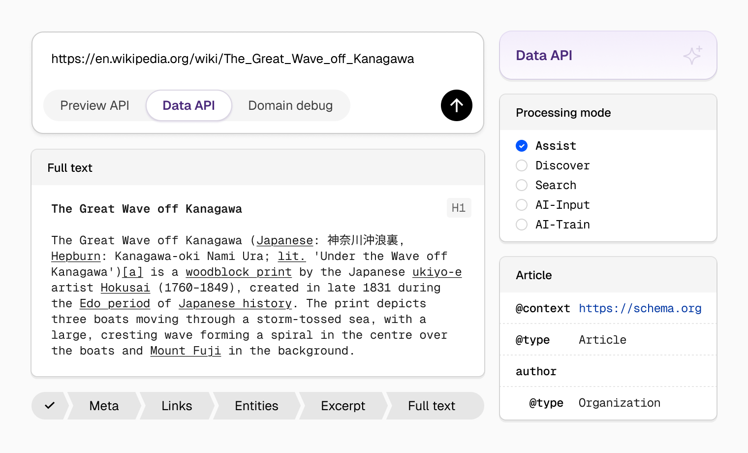 Introducing the Iframely Data API for automated processing