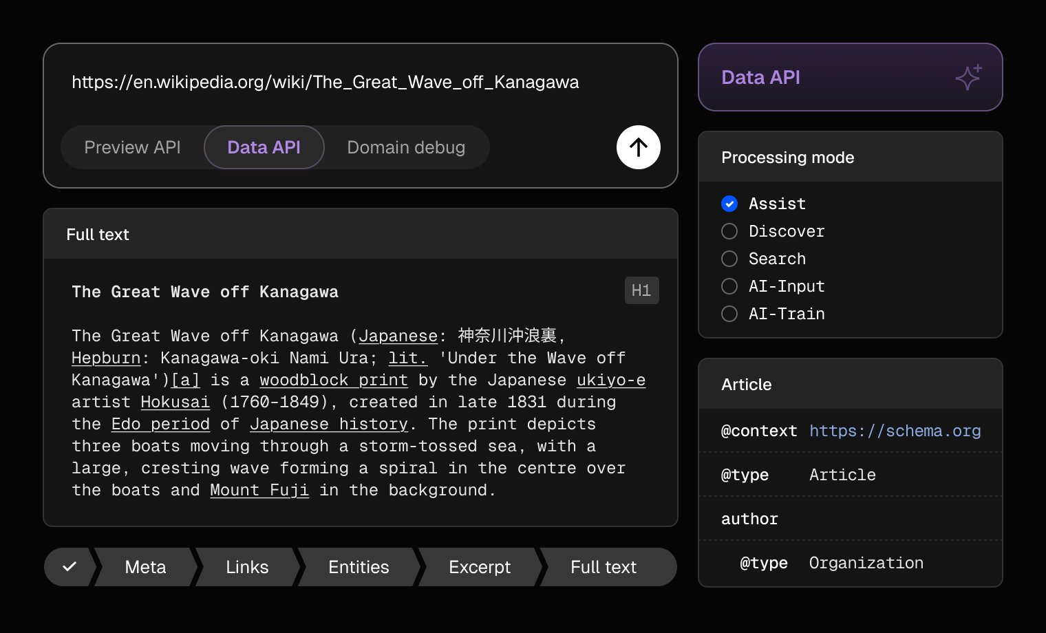 Introducing the Iframely Data API for automated processing